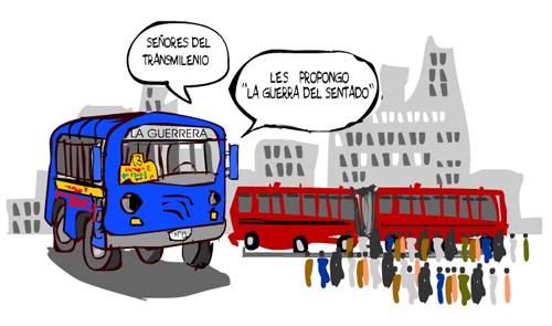 Buseta vs Transmilenio